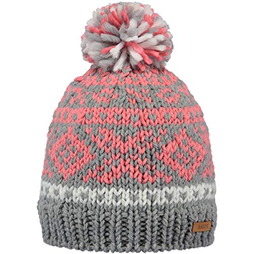 Barts Log Cabin Beanie berretto bambino grigio pile