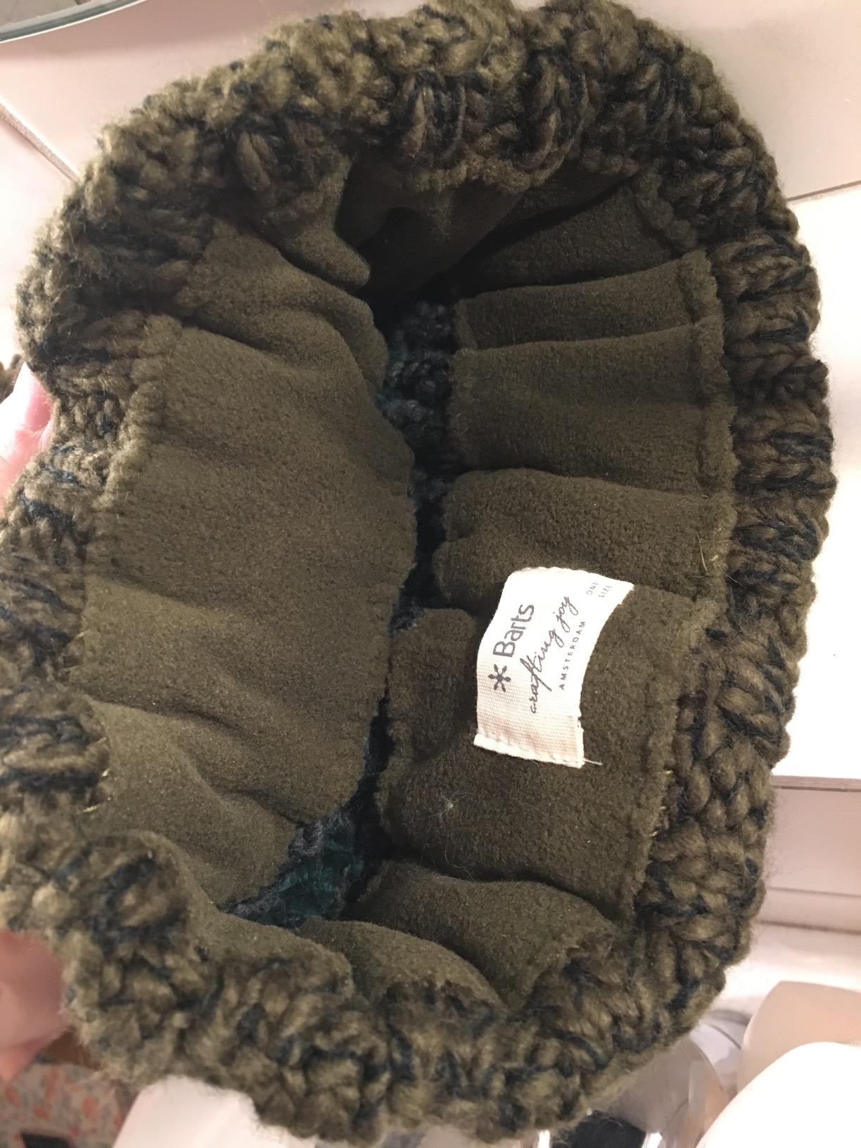 Barts Wilhelm berretto uomo invernale army poliestere