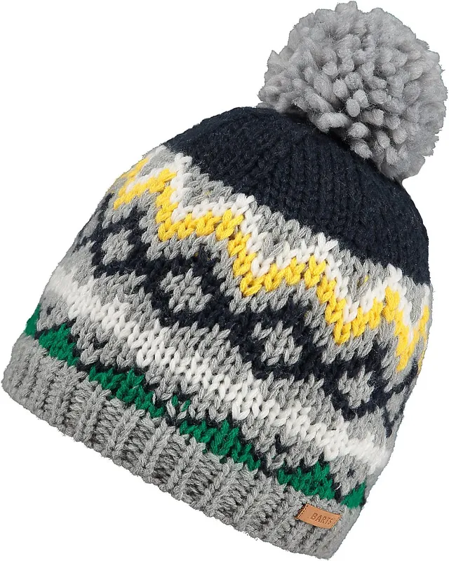 Barts Monz berretto ragazzi verde XS con pompon