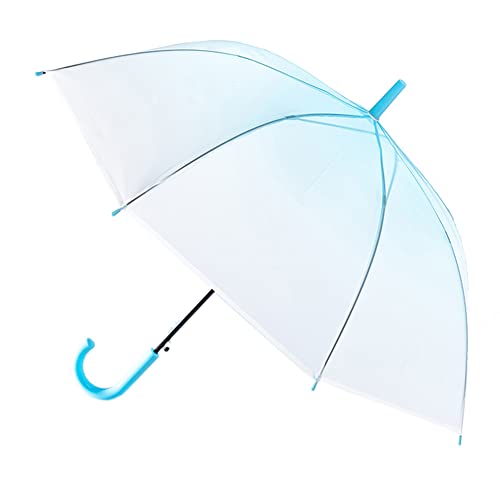 ThreeH Ombrello Bimbo Cupola Blu Automatico 90 cm