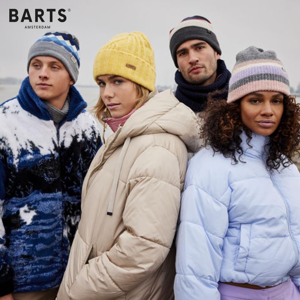 Barts Willes Berretto Unisex Adulto Nero con Fodera