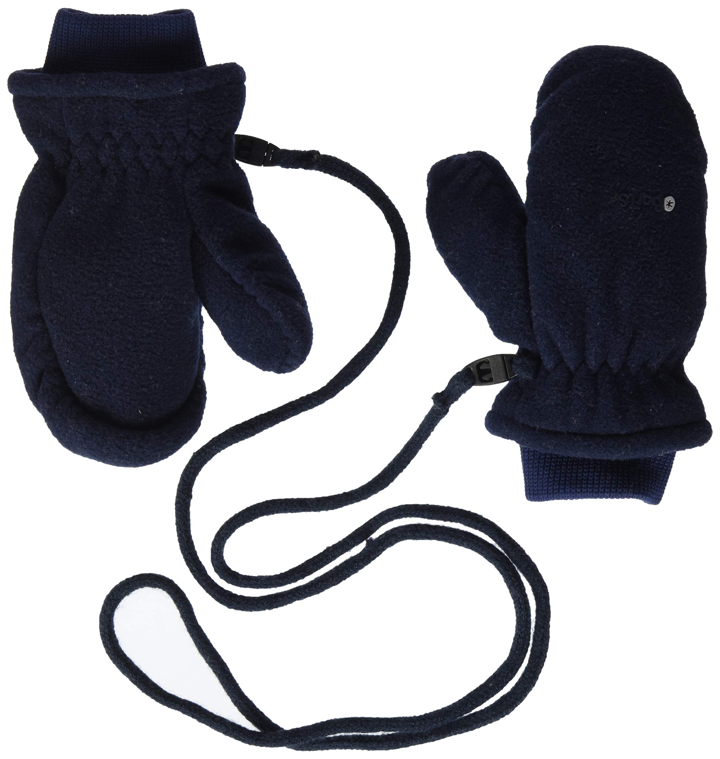 Barts Fleece Mitts Muffole Pile Bimbo Nero