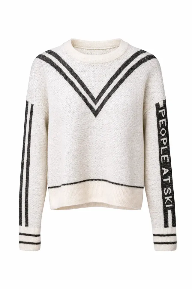 Pipolaki People At Ski maglione donna jacquard taglia M
