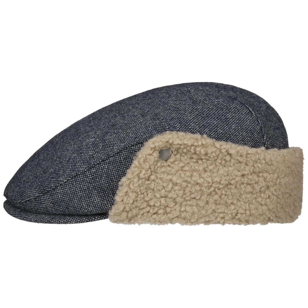 Barts Monzonite Denim Coppola Uomo Taglia M Fodera in Lana