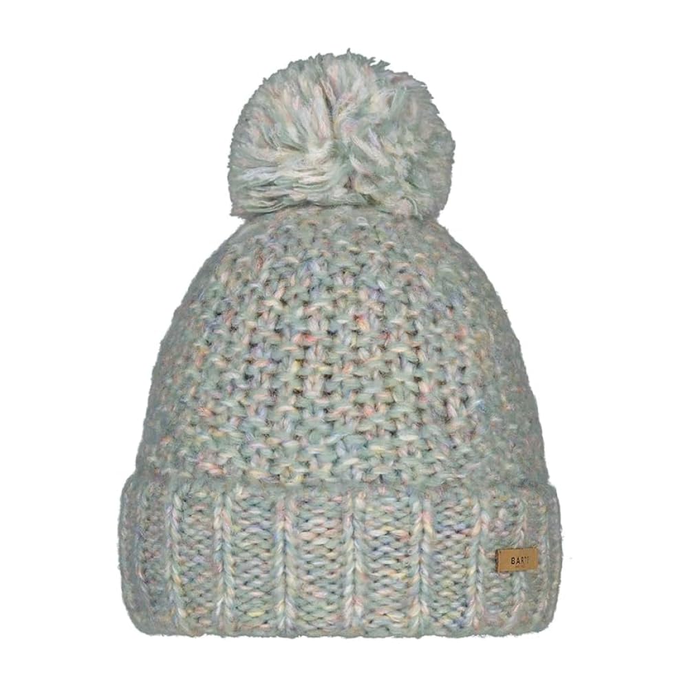 Barts Aitane Beanie Berretto Donna Grigio Maglia Pile