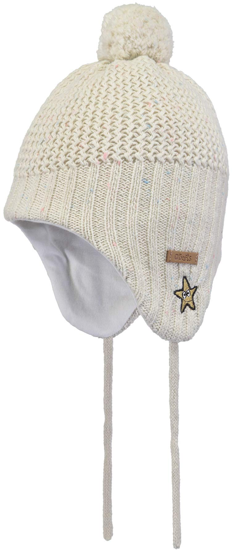 Barts Chip Berretto stella 08 rosa in cotone maglia fine