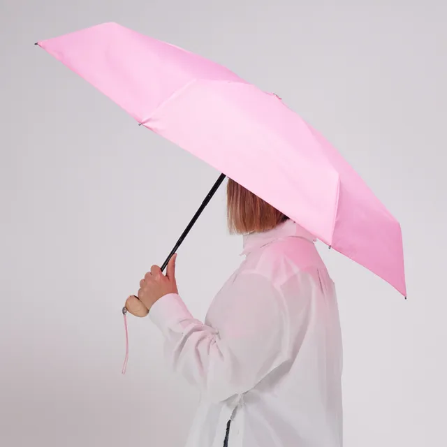 Original Duckhead The Mini Mini Ombrello Fraise Rosa Riciclato