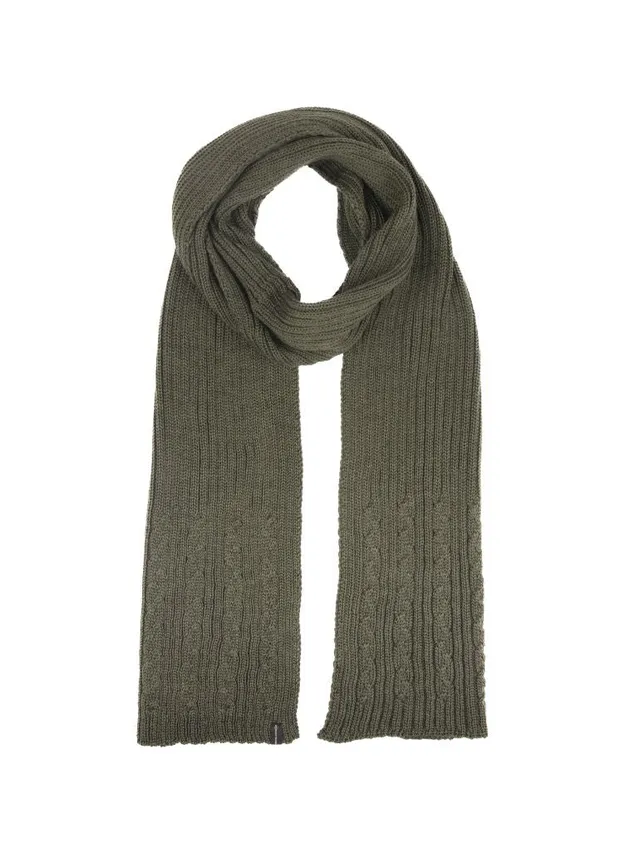 Pipolaki Pauline sciarpa verde in lana unisex