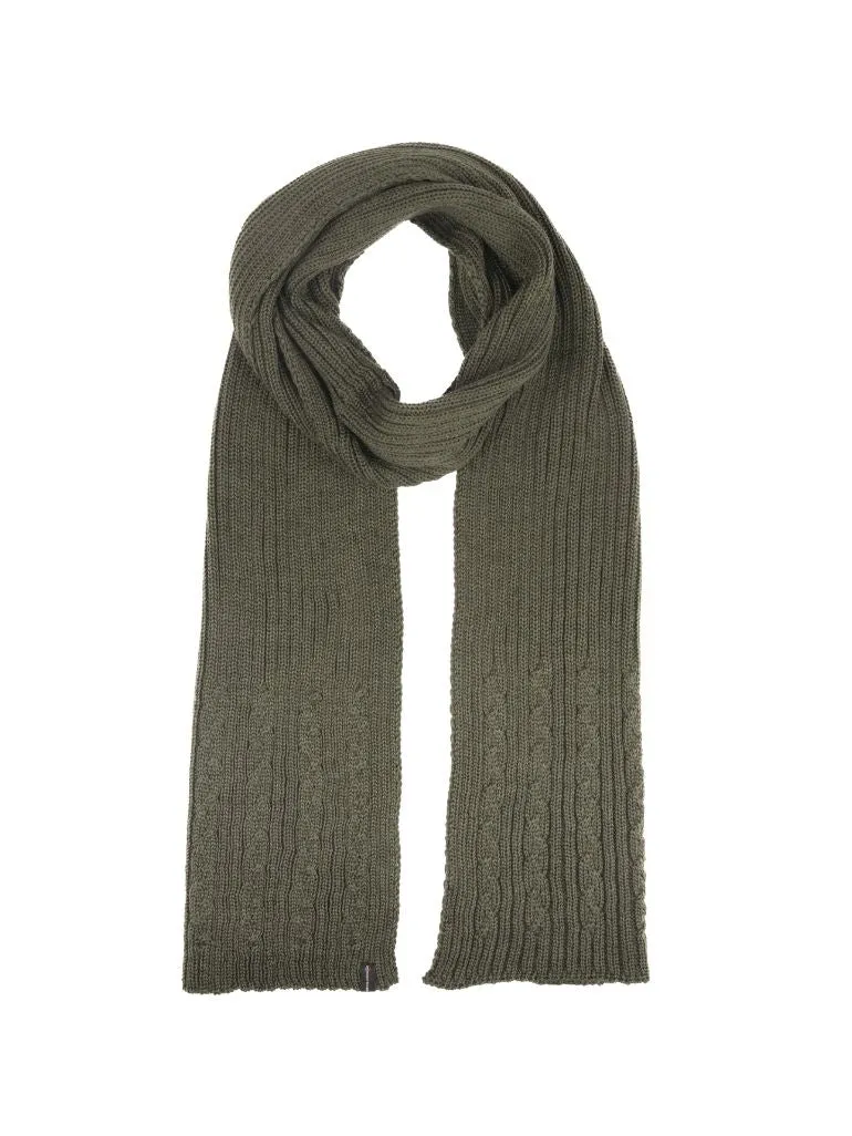 Pipolaki Pauline sciarpa verde in lana unisex
