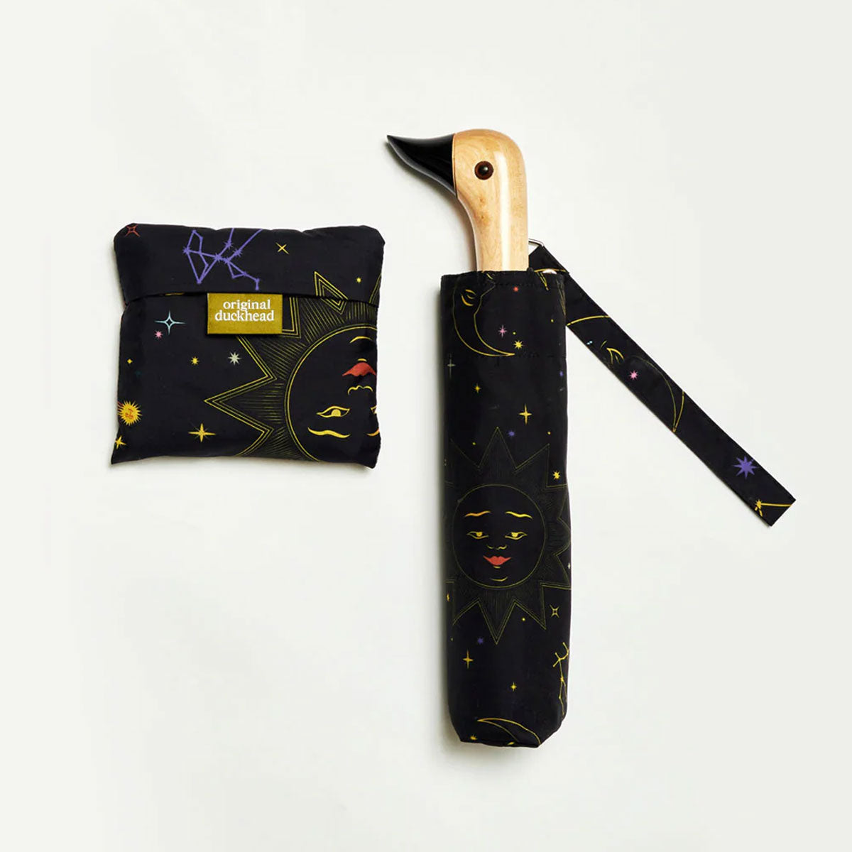 Original Duckhead Zodiac set ombrello antipioggia + shopper