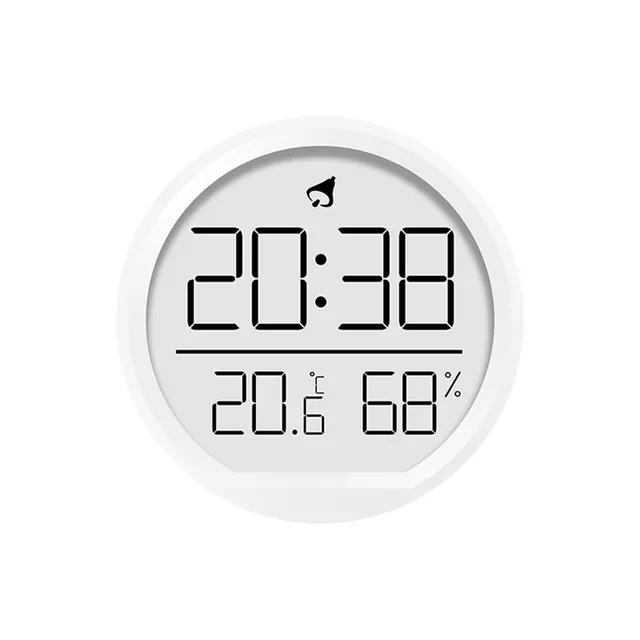ThreeH Sveglia Multifunzione Orologio Digitale Bianco Temperatura Umidita