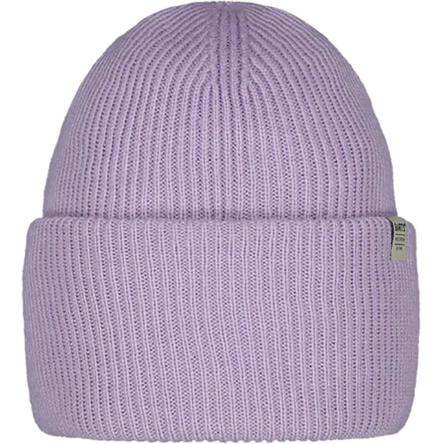 Barts Haveno Beanie Berretto Donna Lilla Risvolto Alto