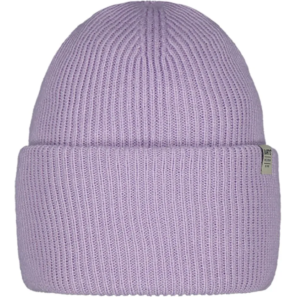 Barts Haveno Beanie Berretto Donna Lilla Risvolto Alto
