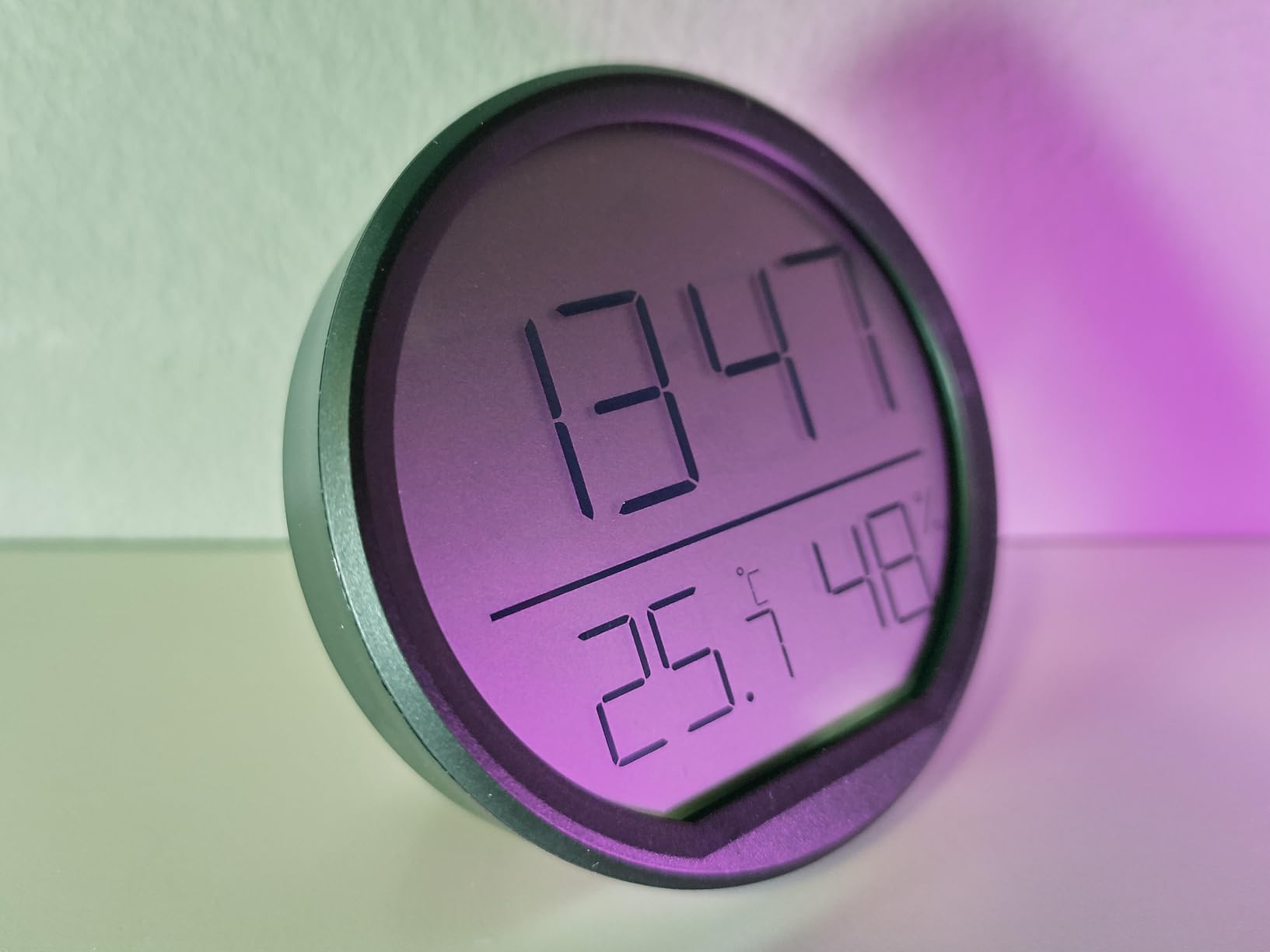 ThreeH Sveglia Multifunzione Orologio Digitale Bianco Temperatura Umidita