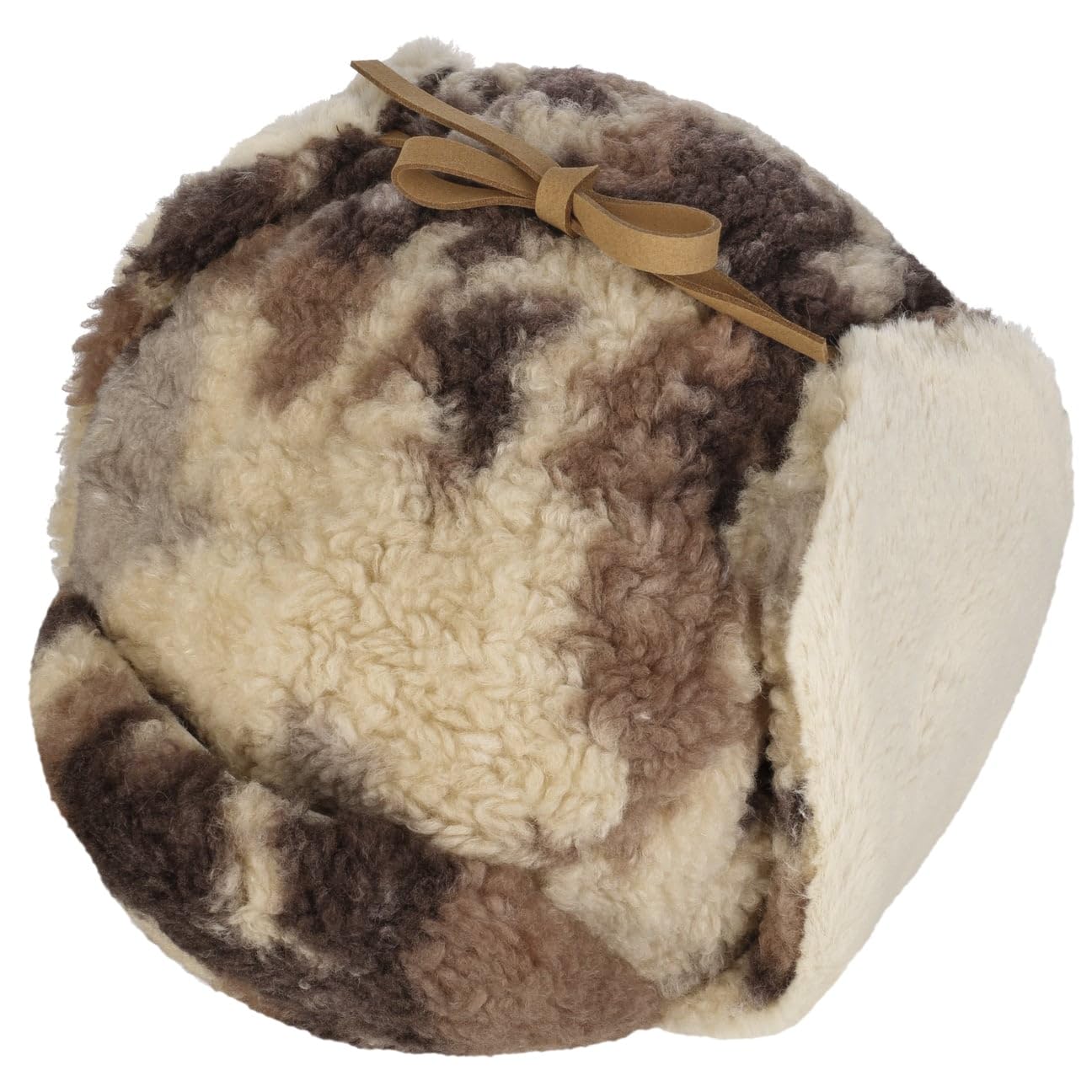 Barts Lucerne Bomber Cappello Aviatore Bianco Crema