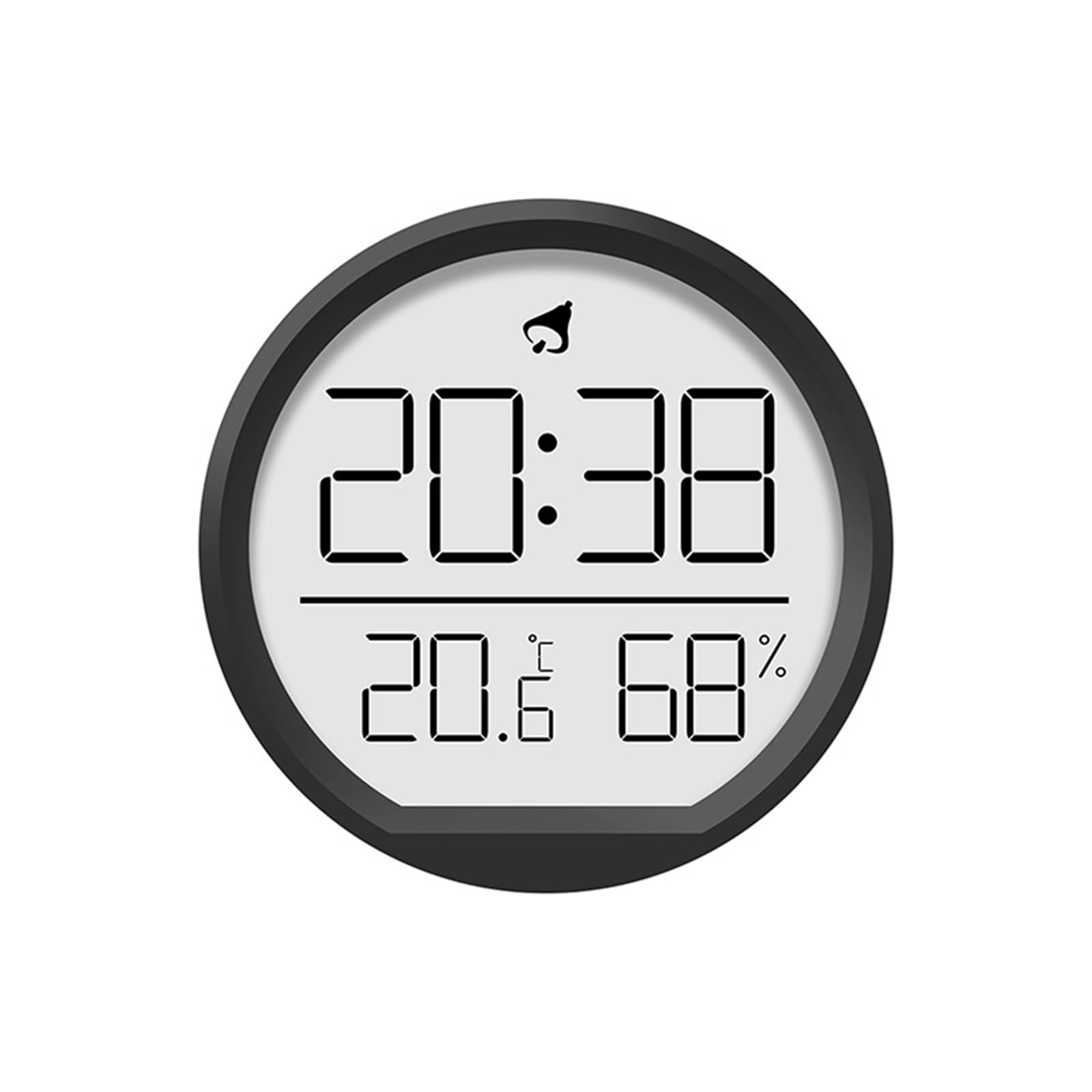 ThreeH Sveglia Multifunzione Orologio Digitale Bianco Temperatura Umidita