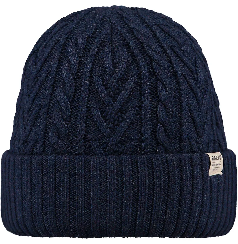 Barts Pacifick Beanie Berretto Uomo Navy Lana