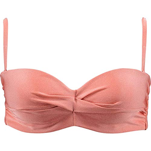 Barts Isla Bandeau top bikini donna rosa 40 fascia