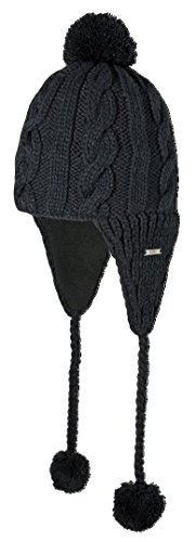 Barts Pompompom Berretto Donna Nero Taglia Unica con Pon Pon
