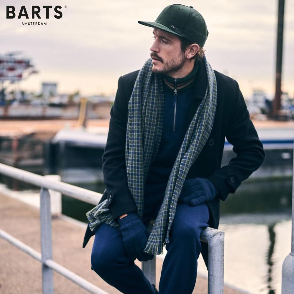 Barts Haakon guanti uomo lana vergine con pile