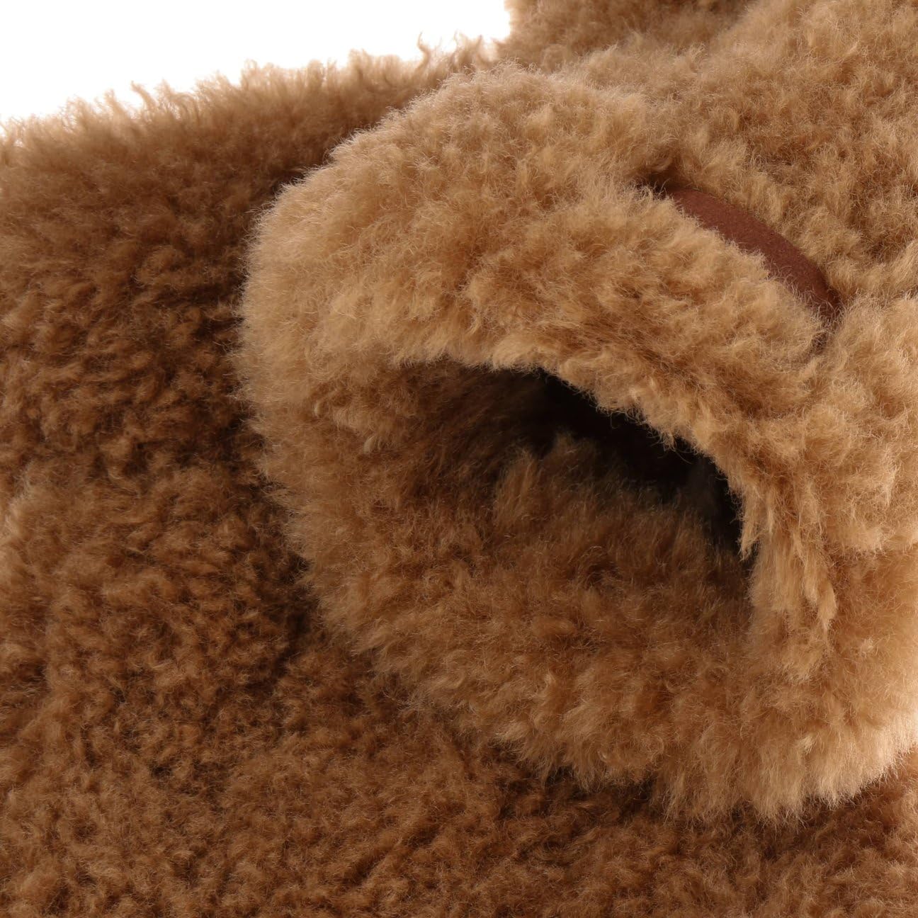 Barts Bantota Teddy guanti senza dita donna marrone pelliccia