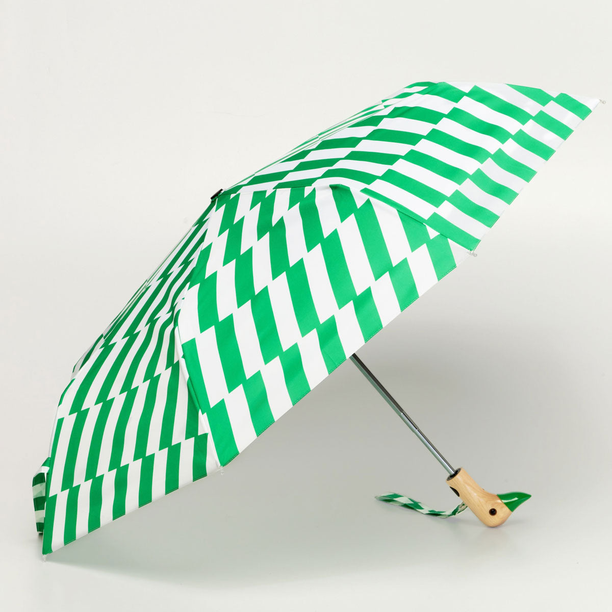 Original Duckhead Kelly Bars set ombrello verde + borsa righe