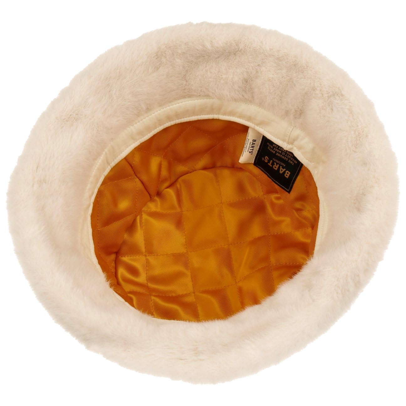 Barts Bretia cappello donna bianco crema 56-57 pelliccia