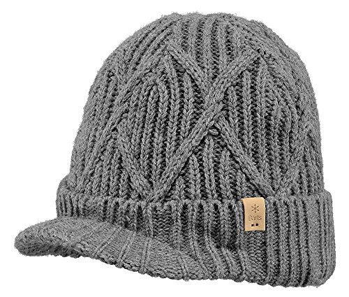 Barts Oscar Beanie Berretto Grigio Antracite uomo