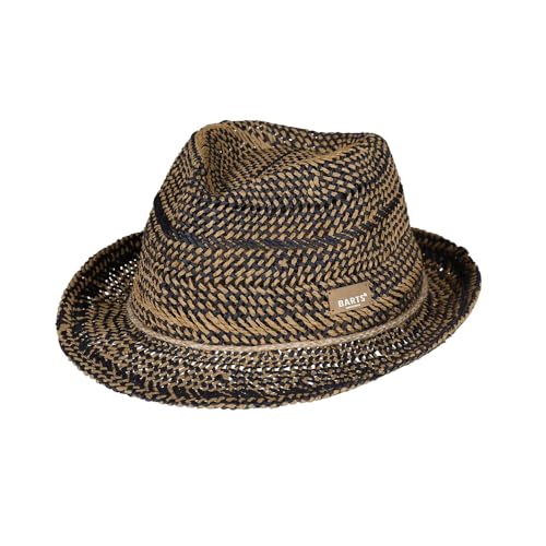 Barts Anjar Trilby Cappello Paglia Bicolore