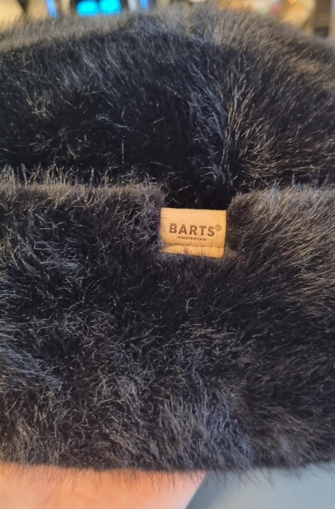Barts Cherrybush Cappello Donna Avorio in Pelliccia Sintetica