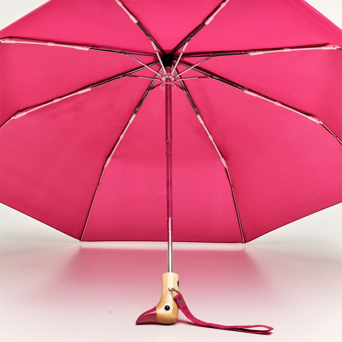 Original Duckhead Bonbon Ombrello Compatto Rosa Riciclato