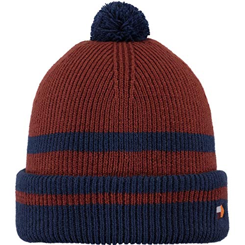 Barts Beanies Orbec Berretto Arancione con Pon Pon