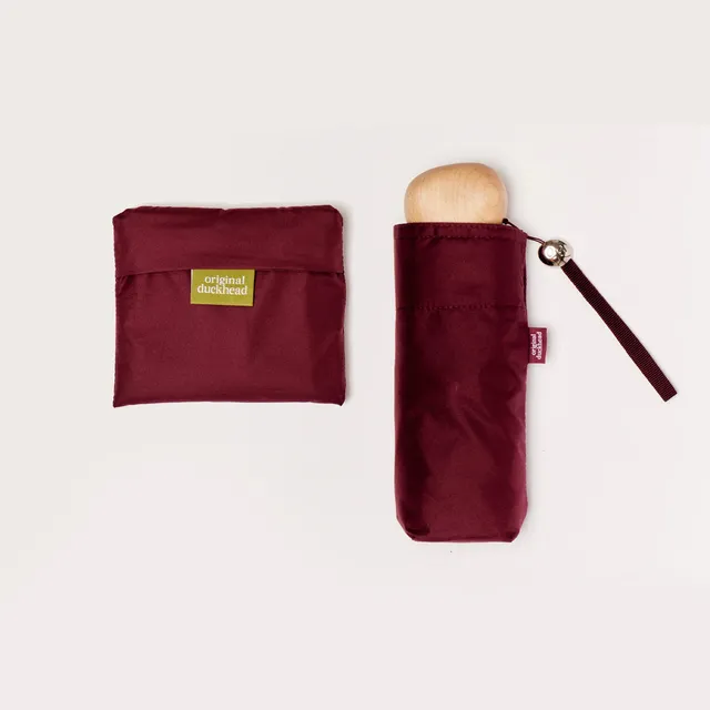 Original Duckhead Cherry Mini Bundle set ombrello rosso