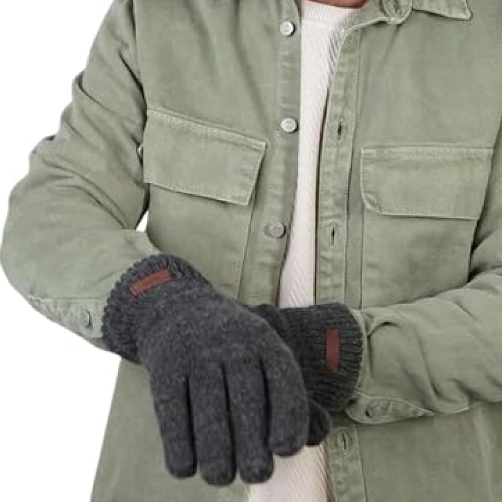 Barts Haakon Guanti Uomo Lana Taglia X-Large L/XL