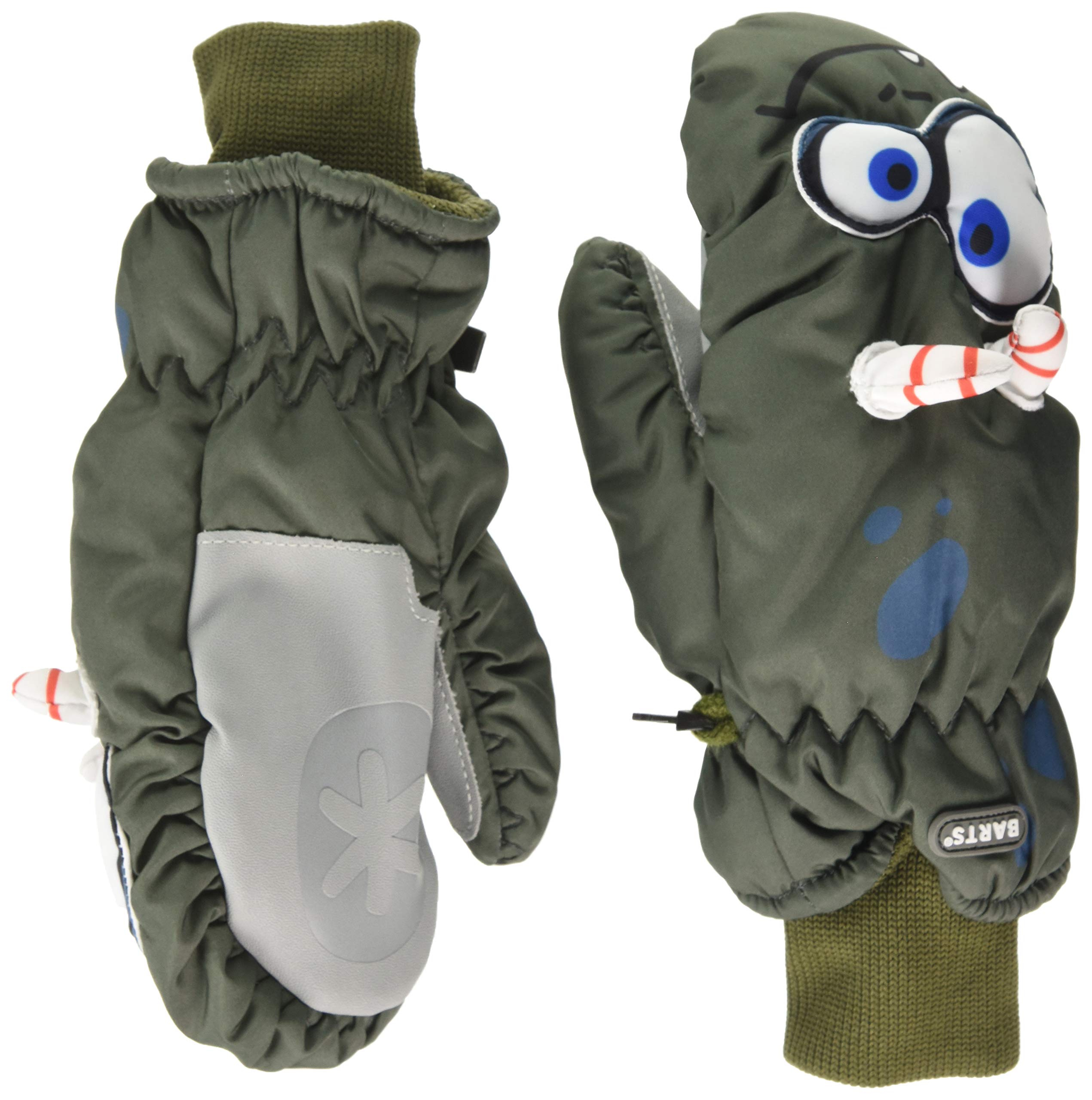 Barts Nylon Mitts 3D Muffole Bimbi Fluo Yellow T4
