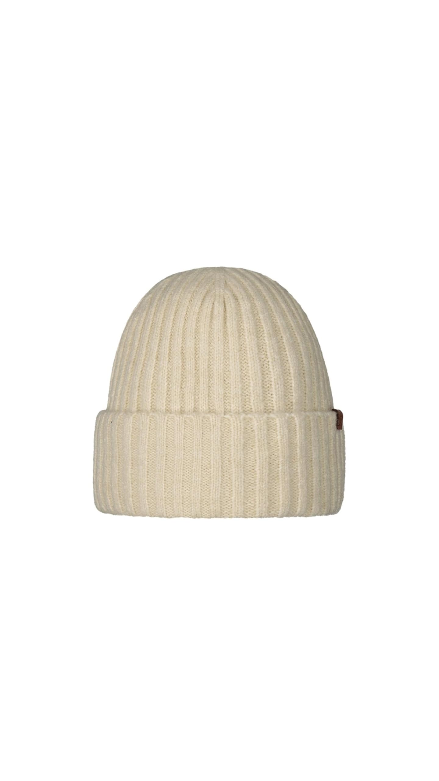 Barts Wyon Berretto Ecru Beige Stretch Autunno Inverno