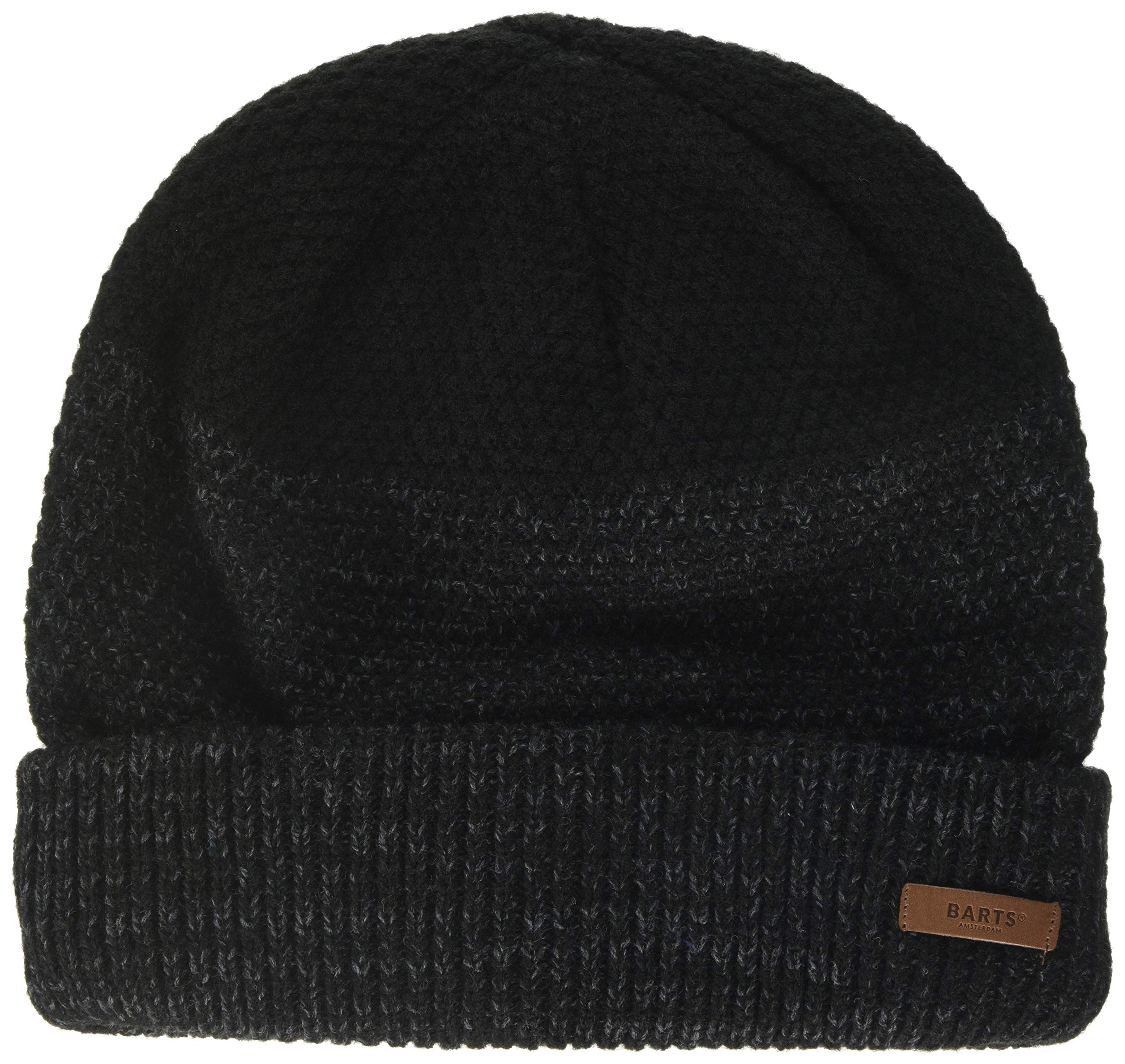 Barts Ail Berretto Uomo Nero Double-Face Riciclato