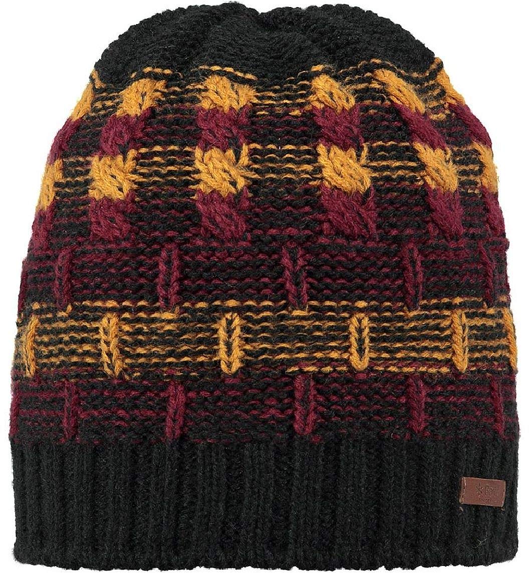 Barts Akir Beanie Uomo Nero Taglia Unica Caldo
