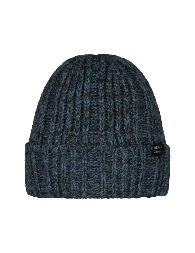 Barts Yffan Beanie berretto uomo pile blu navy