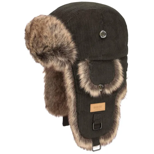 Barts Rib Bomber Colbacco Aviatore Adulto con Pelliccia