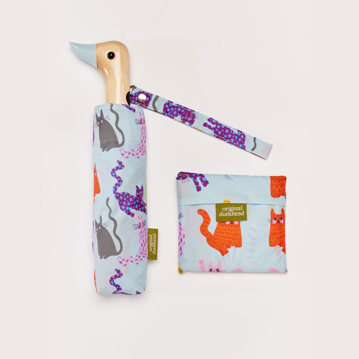 Original Duckhead Rainy Day Sets Ice Arty Cats Set Antipioggia Gatti