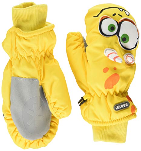 Barts Nylon Mitts 3D Muffole Bimbi Fluo Yellow T4