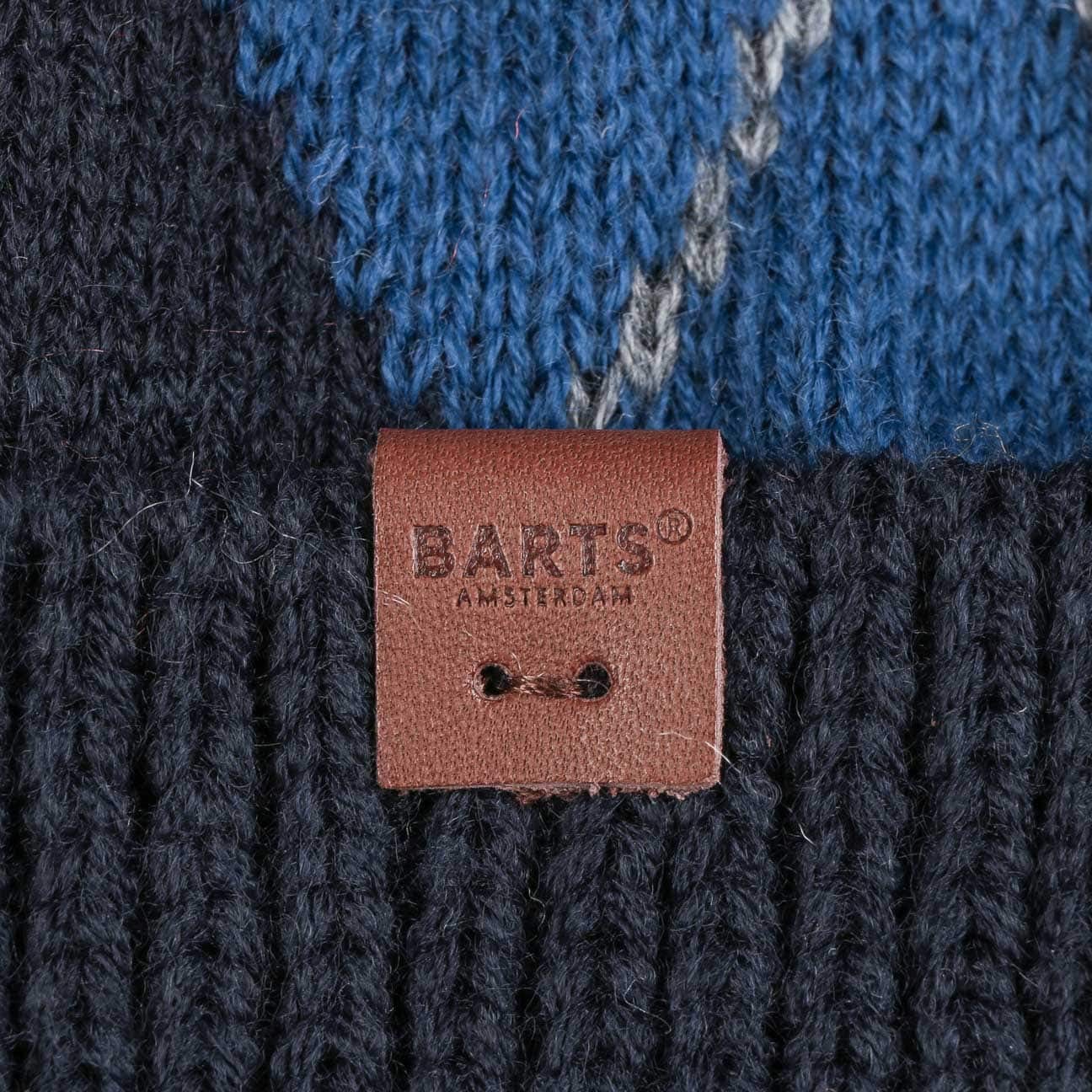 Barts Guer Berretto Uomo Blu Tartan