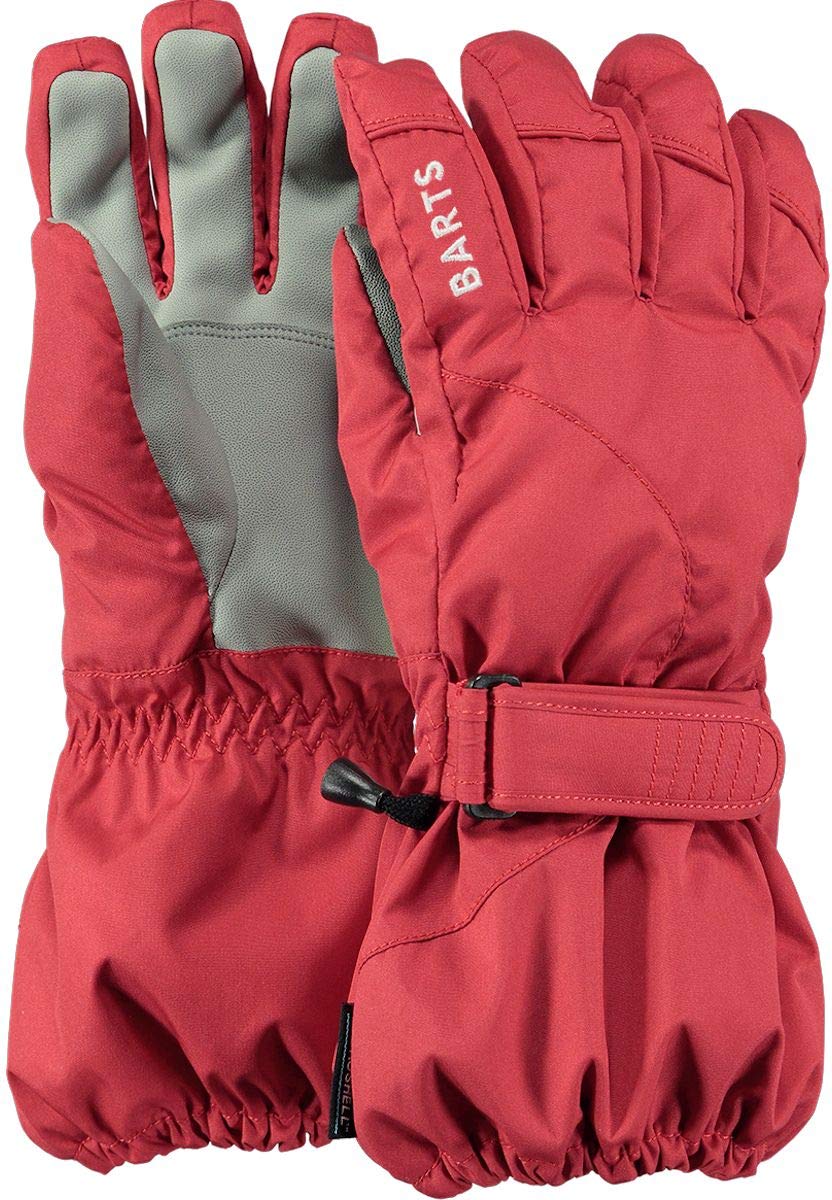 Barts Tec Guanti Sci Bimbo Rosso Impermeabili