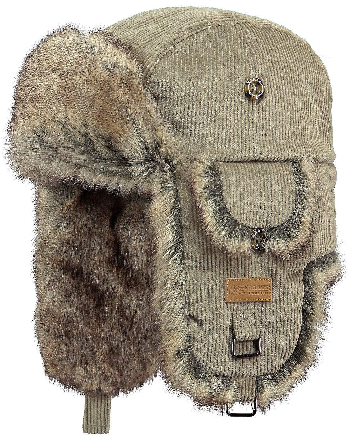 Barts Rib Bomber Berretto Sand in Poliestere Taglia Unica