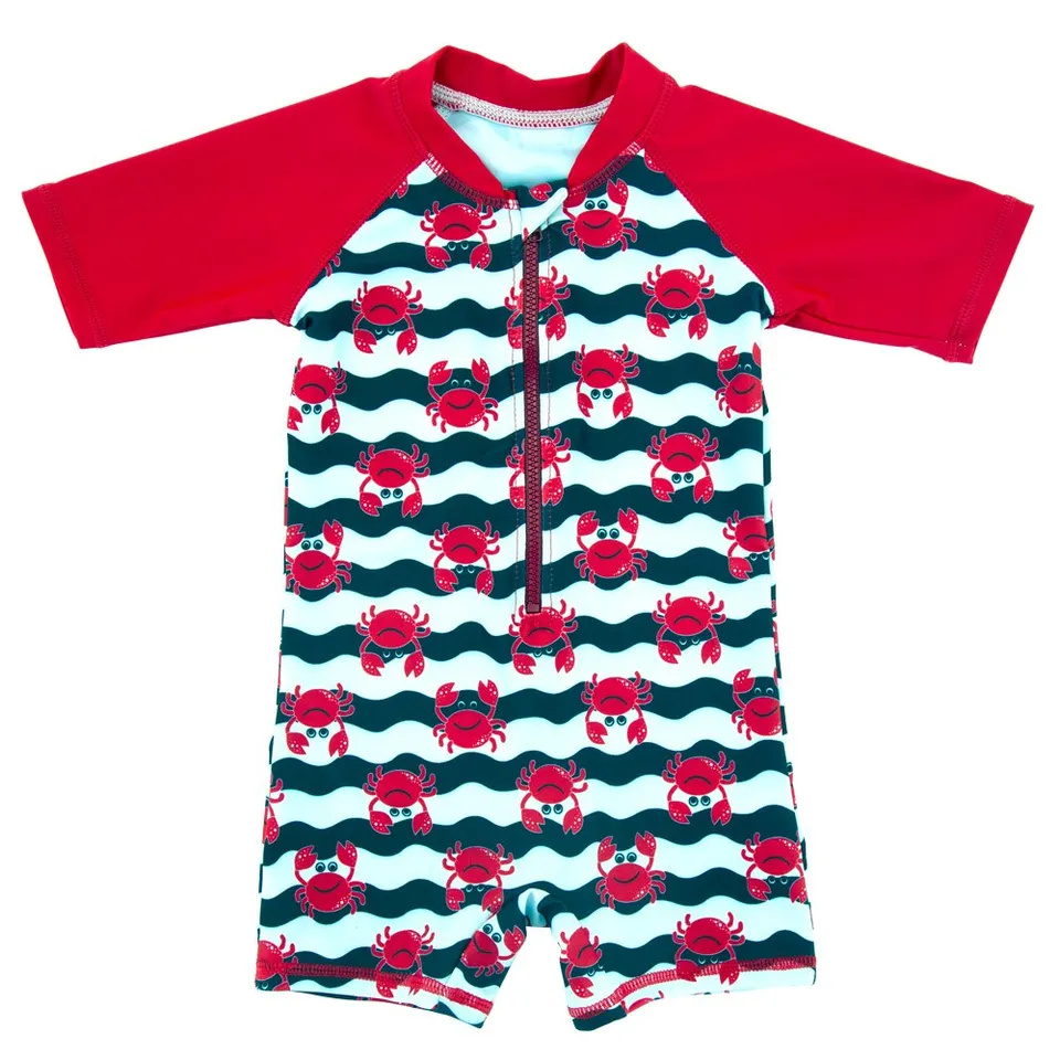 ThreeH BM06 Costume Intero Bimbo 2 Anni Protezione Sole