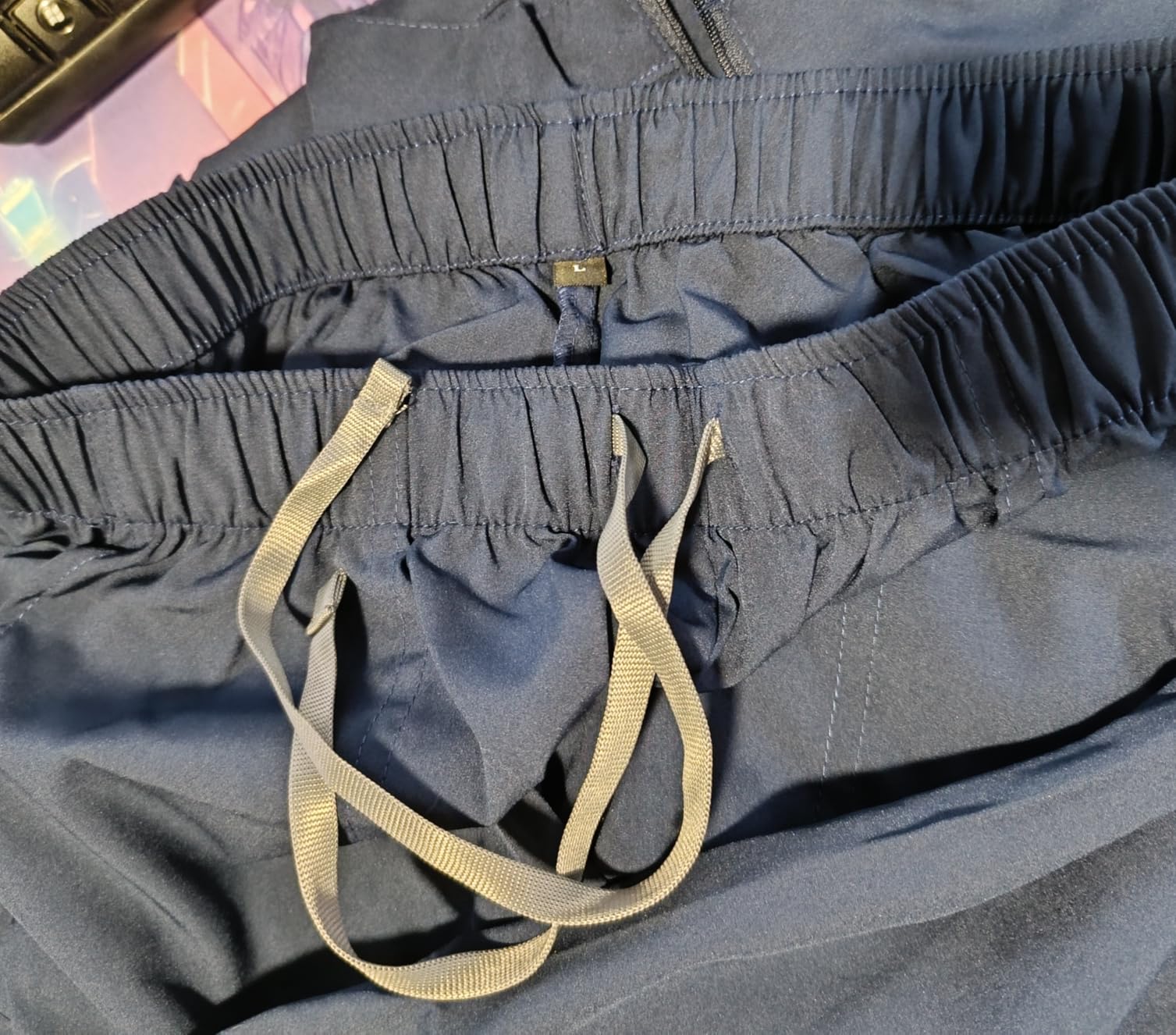 ThreeH divisa medica camice+pantaloni taglia M blu scuro
