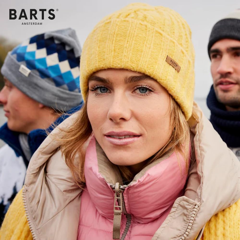 Barts Farrah Beanie berretto donna crema morbido