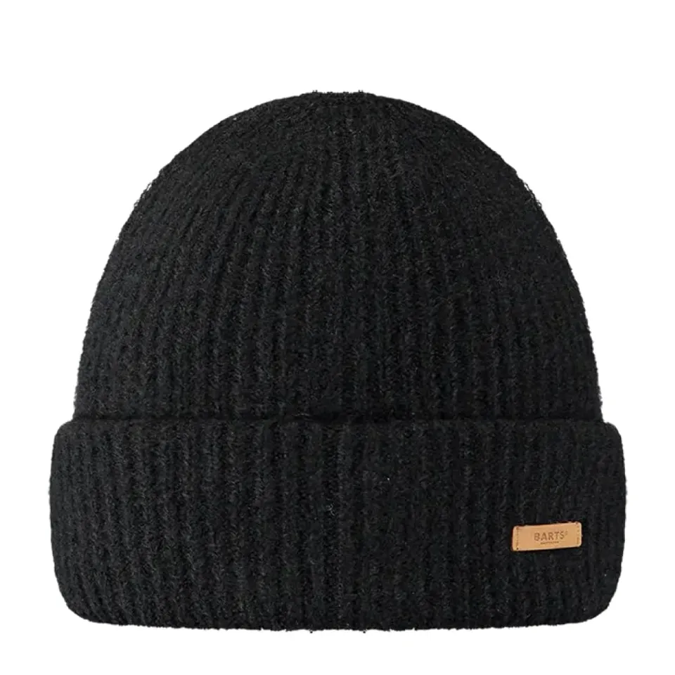 Barts Witzia Beanie berretto donna nero taglia unica coste