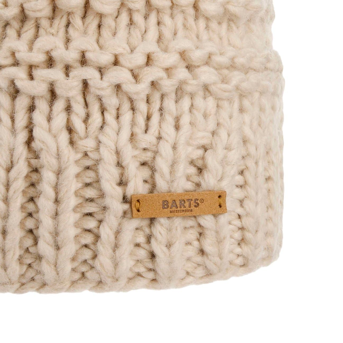 Barts Jasmin Berretto Donna Beige XL con Pompon